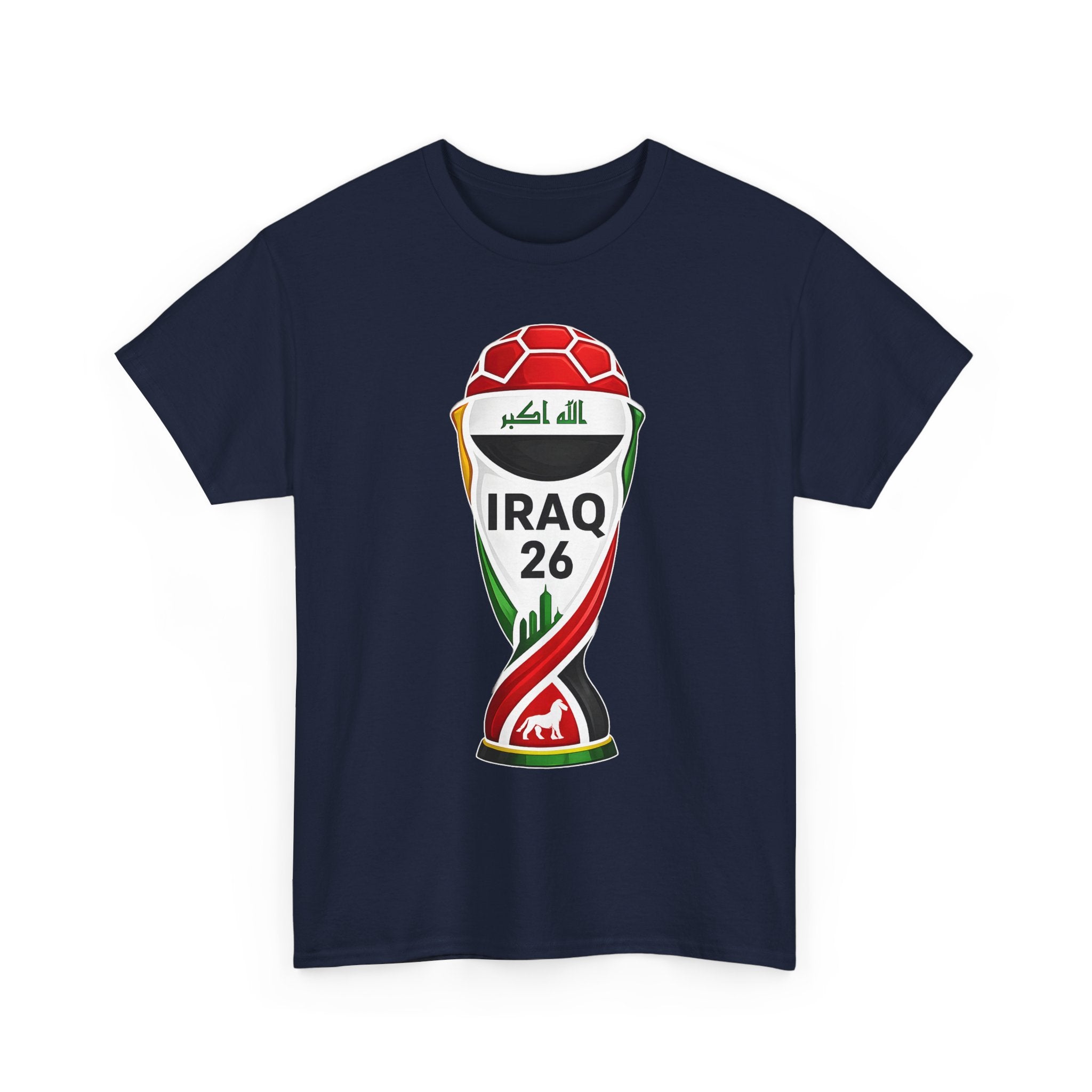 Iraq 26 Football Trophy T-Shirt