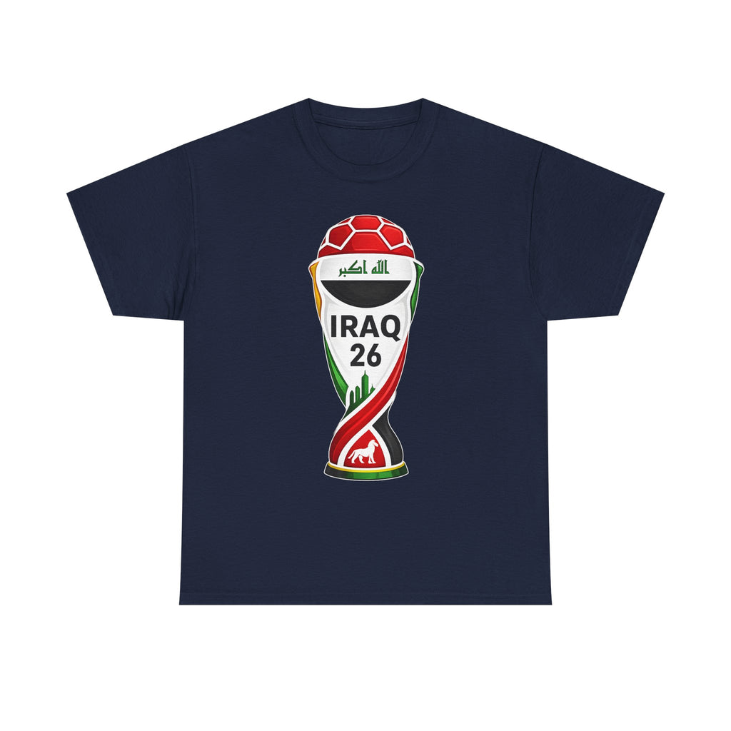 Iraq 26 Football Trophy T-Shirt