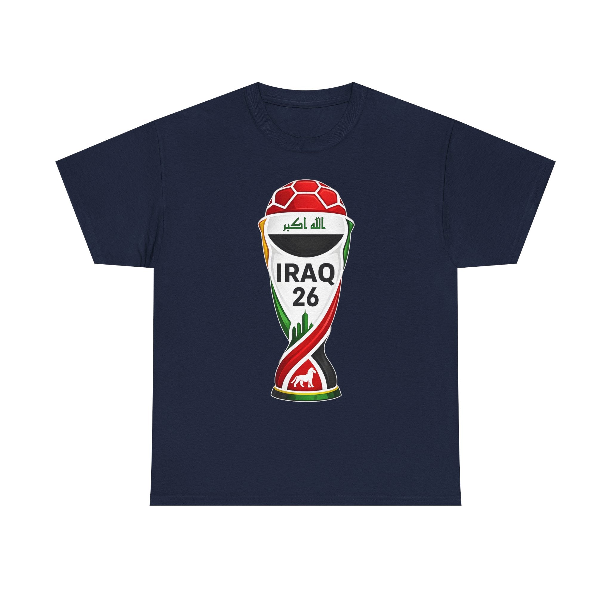 Iraq 26 Football Trophy T-Shirt