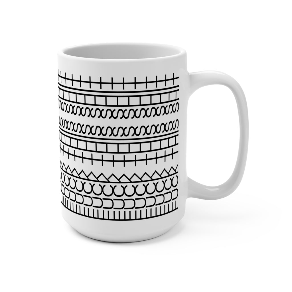 15oz Ceramic Mug — Hidden Message Mug - Funny Swear Word Coffee Mugs For Coworkers, Friends, Family