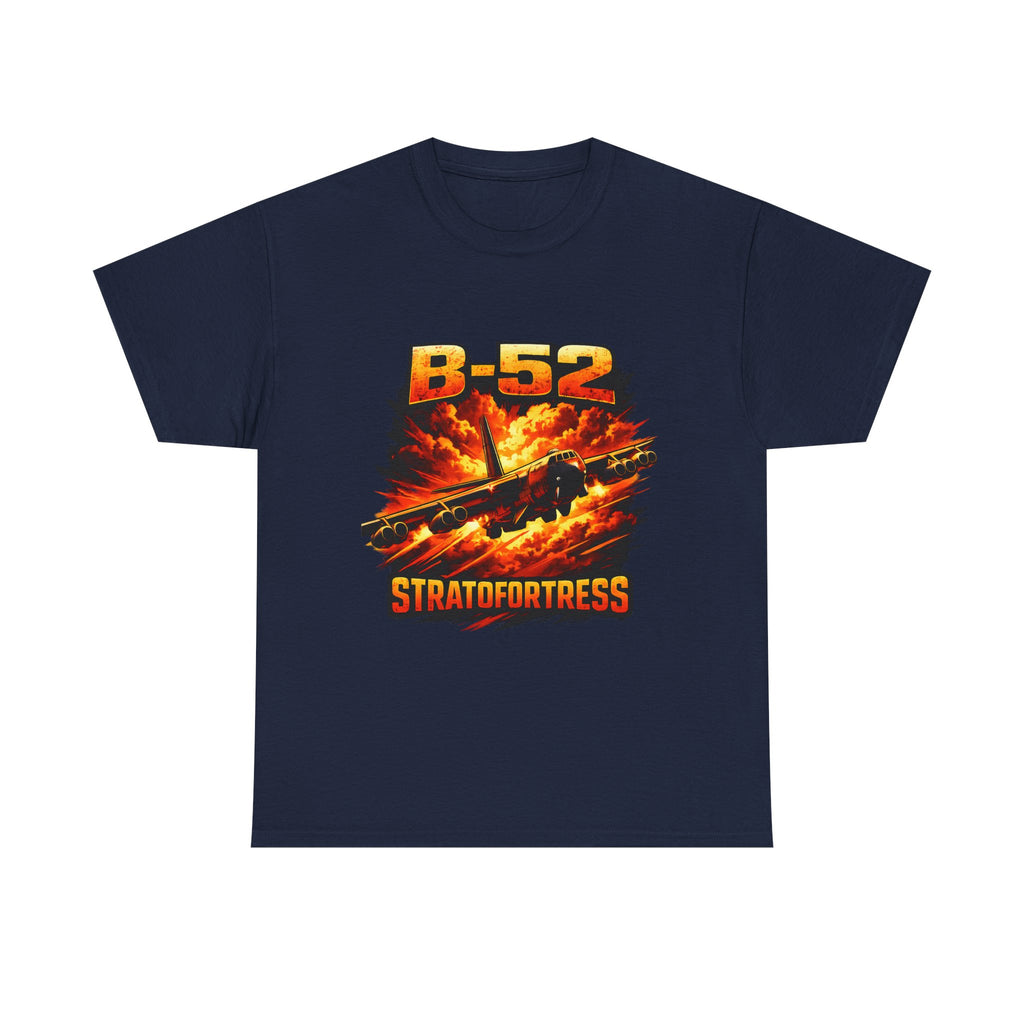 B-52 Stratofortress Graphic Tee — Vintage Military Bomber Shirt