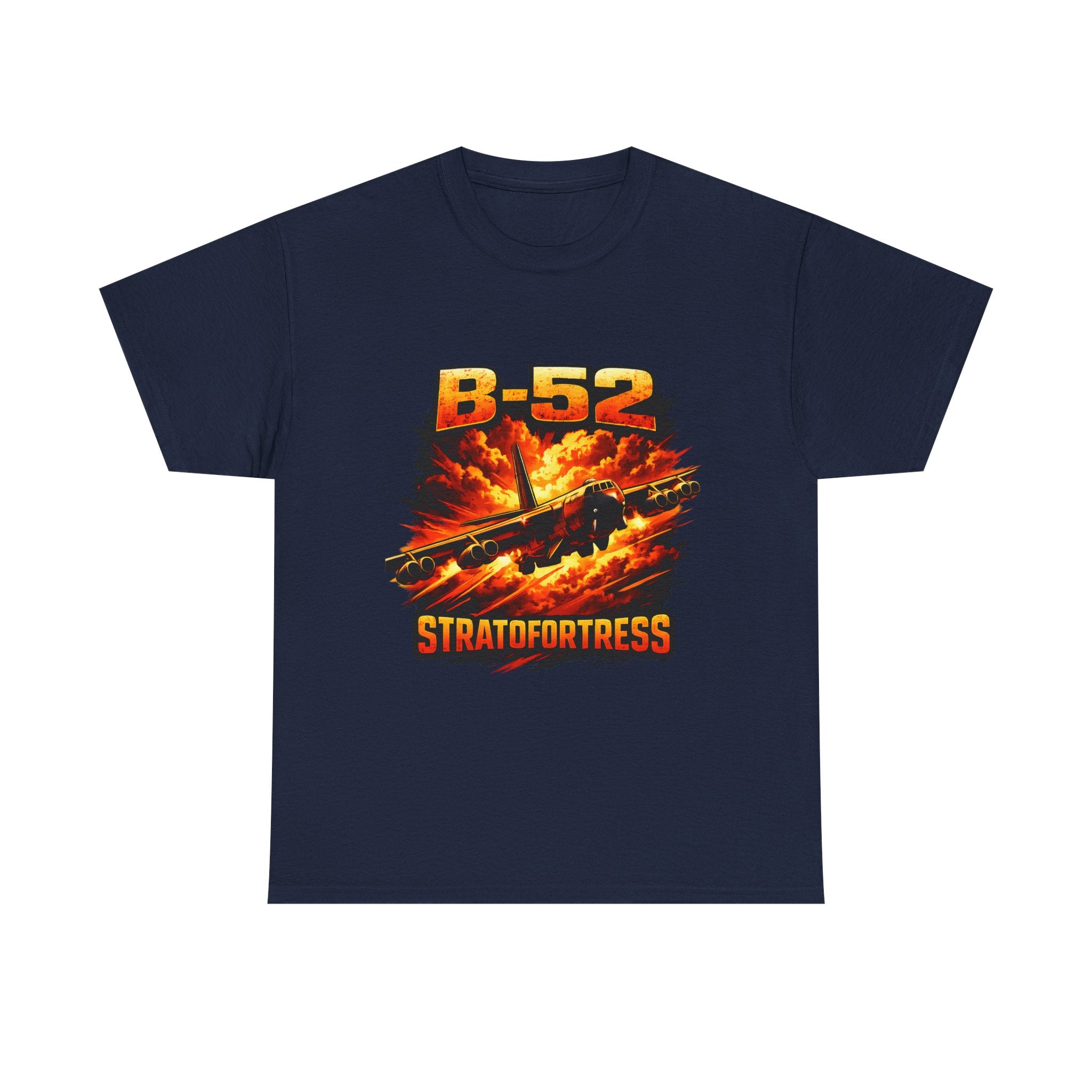B-52 Stratofortress Graphic Tee — Vintage Military Bomber Shirt