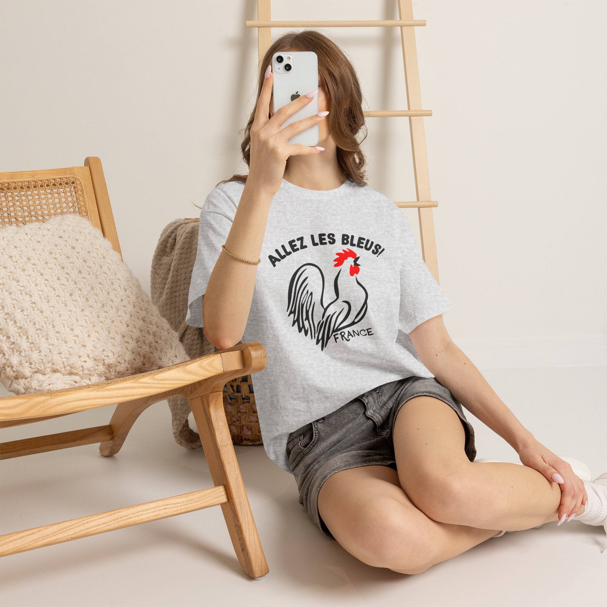 France Soccer Allez Les Bleus World T-Shirt