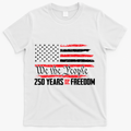 250 Anniversary Years Of Freedom USA T-Shirt - White