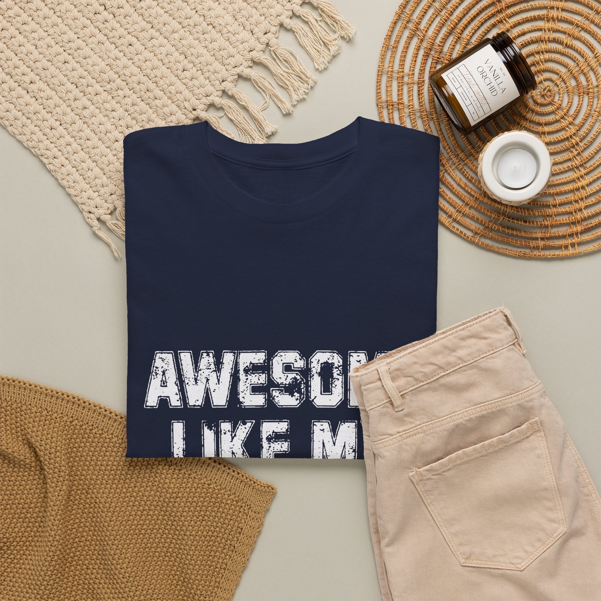 Awesome Like My Daughter As Awesome As My Daughter T-Shirt