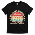 50th Birthday 50 Years Of Being Awesome 1976 Limited Edition T-Shirt - Black