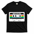 50th Birthday Best Of 1976 Cassette Mix Tape  T-Shirt - Black