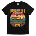 50th Birthday I'm Not Old I'm A Classic Custom Built Car 1976 T-Shirt - Black