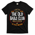 50th Birthday Old Ball Club 50 Years Awesome For Old Fart T-Shirt - Black