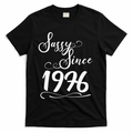 50th Birthday Sassy Since 1976 T-Shirt - Black