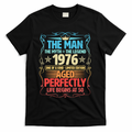 50th Birthday The Man The Myth The Legend 1976 One Of A Kind Limited Edition T-Shirt - Black