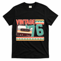 50th Birthday Vintage 1976 Cassette Tape  T-Shirt - Black