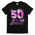 50 It's My Birthday 1972 50th Birthday Gifts WoM.e.n.s Girls T-Shirt - Black