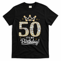 50 years old It's my Birthday Wo 50th Birthday T-Shirt - Black