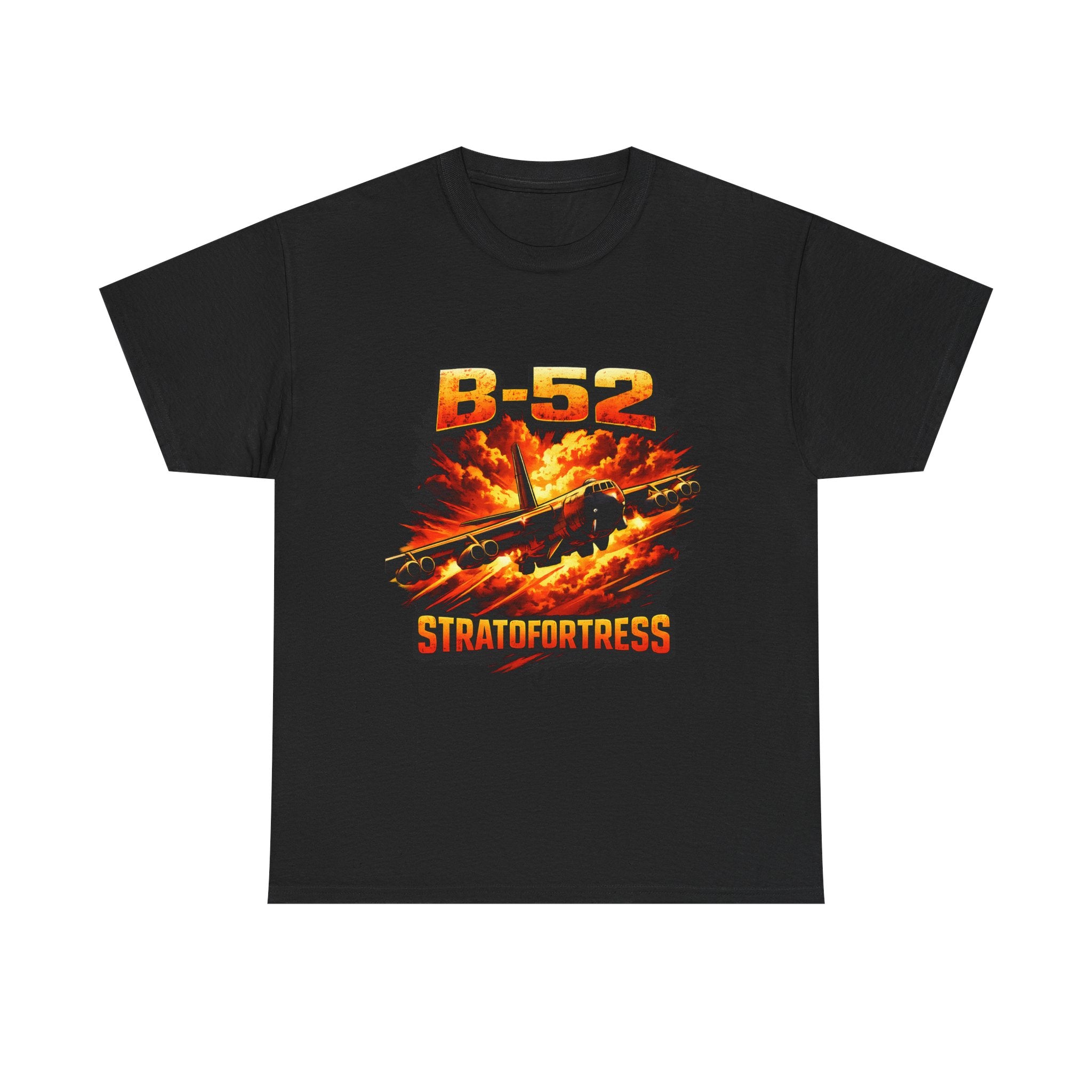 B-52 Stratofortress Graphic Tee — Vintage Military Bomber Shirt