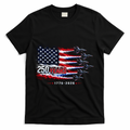 Air Force 250 Years USA Flag 250th Anniversary  T-Shirt - Black