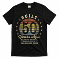 Built 50 Years Ago - All Parts Original Gifts 50th Birthday T-Shirt - Black