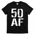 50 AF 50th Birthday T-Shirt - Black