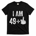 Birthday Male Him Fun 50 Funny 50th Birthday Gift T-Shirt - Black