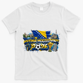 BOSNIA North America Soccer Tournament 2026 T-Shirt - White