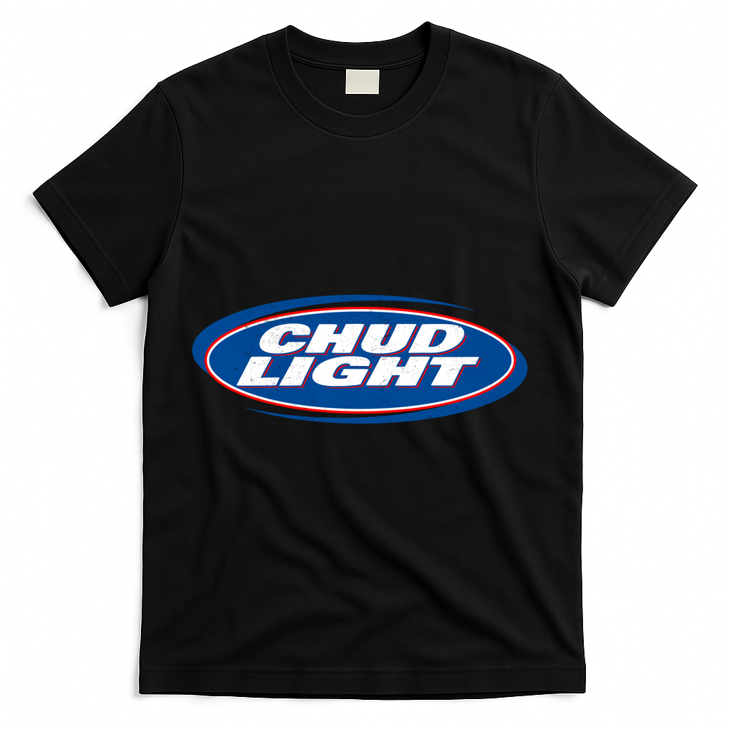 Chud Light Beer T-Shirt - Black