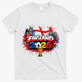 ENGLAND North America Soccer Tournament 2026 T-Shirt - White