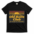 Funny 50th Birthday Old Balls Club 50 Years of Awesome T-Shirt - Black