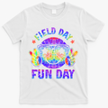 Field Day Fun Day Colorful Teacher Students T-Shirt - White