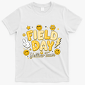 Field Day Yellow Team School Game Competiion T-Shirt - White