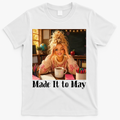 Funny Made It To May Teacher Last Day Of School T-Shirt - White