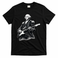 George Washington Guitar Rock Music T-Shirt - Black
