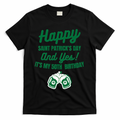 Happy Saint Patrick's Day, Funny 50th Birthday Party Gift T-Shirt - Black