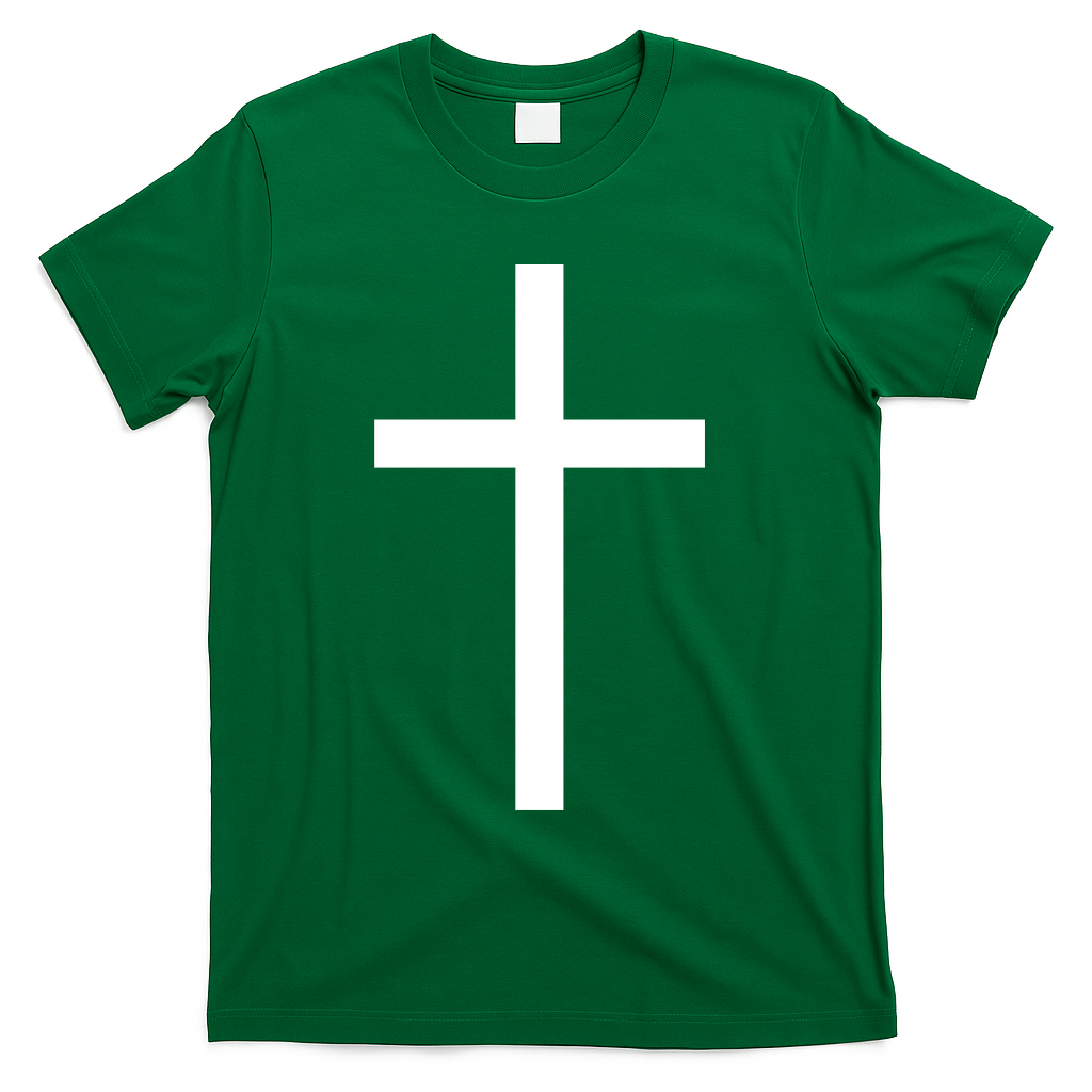 I Can Do All Things Through Christ Who Strengths Me Philippian 4:13 T-Shirt - Green