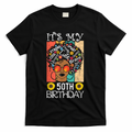 It's My 50th Birthday African American Black Woman 50 Years T-Shirt - Black