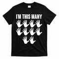 I'm This Many - 50th Birthday T-Shirt - Black