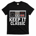 Keep It Classic Old School Retro Vintage 1970s 80s 90s T-Shirt - Black
