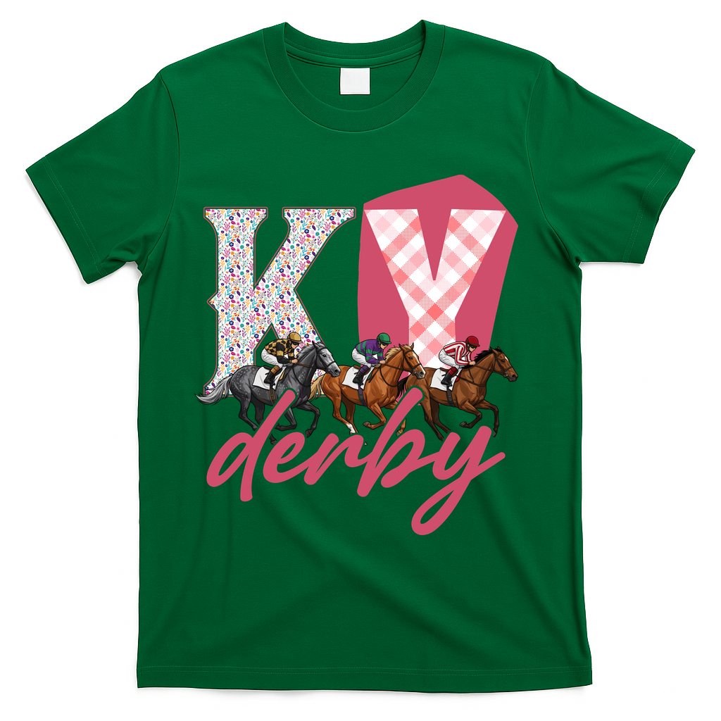 Kentucky KY Derby T-Shirt - Green