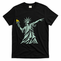 Liberty Throwing Flames T-Shirt - Black