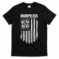 Murph 2026 Barbell American Flag T-Shirt - Black