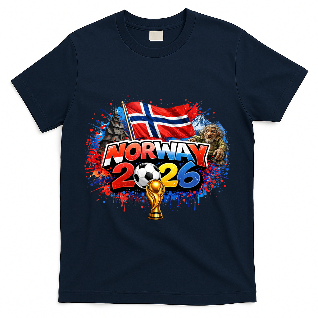 NORWAY North America Soccer Tournament 2026 T-Shirt - Navy