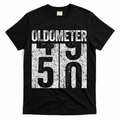 Oldometer 50 50th Birthday T-Shirt - Black