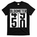 Oldometer 50 50th Birthday Oldometer T-Shirt - Black