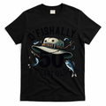 Ofishally 50 Years Old 50th Birthday Fisherman Fishing Lover T-Shirt - Black