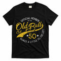 Old Balls Club 50th For 's Over The Hill Birthday T-Shirt - Black