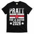 Pratt For La Mayor 2026 T-Shirt - Black