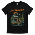 Reel Cool Dad Fishing T-Shirt - Black