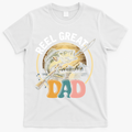 Reel Great Dad Fishing T-Shirt - White