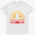 Retro Octopus Vintage T-Shirt - White