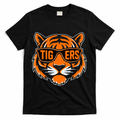 Retro Tigers Gift Sports Fan Name T-Shirt - Black
