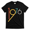 Retro Vintage Style 1976 50th Birthday T-Shirt - Black